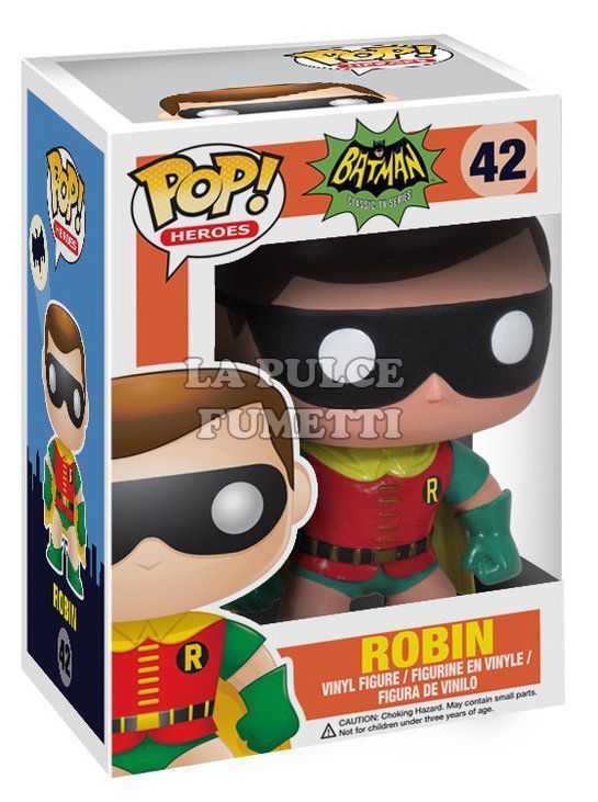 BATMAN CLASSIC TV SERIES: ROBIN  - VINYL FIGURE 42 - POP FUNKO